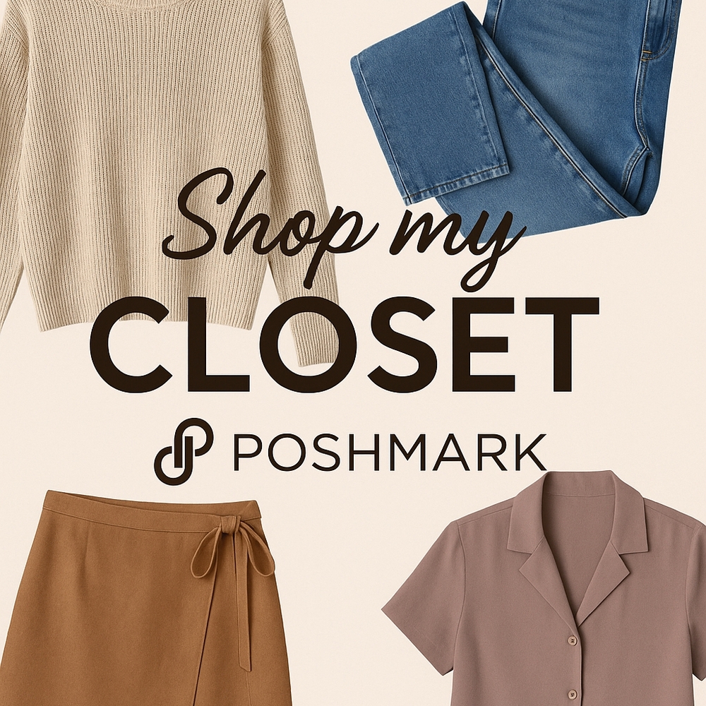 Stylish Beige Sweater and Blue Jeans